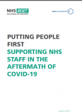 Putting people first: supporting NHS staff in the aftermath of COVID-19